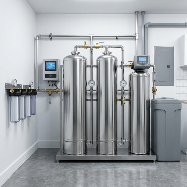 Hệ thống Lọc Nước Đầu Nguồn Bán Công Nghiệp Lavien Central Ultra 500L/H